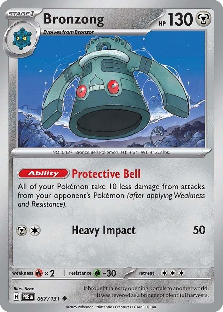 Bronzong [SV: Prismatic Evolutions] 067/131