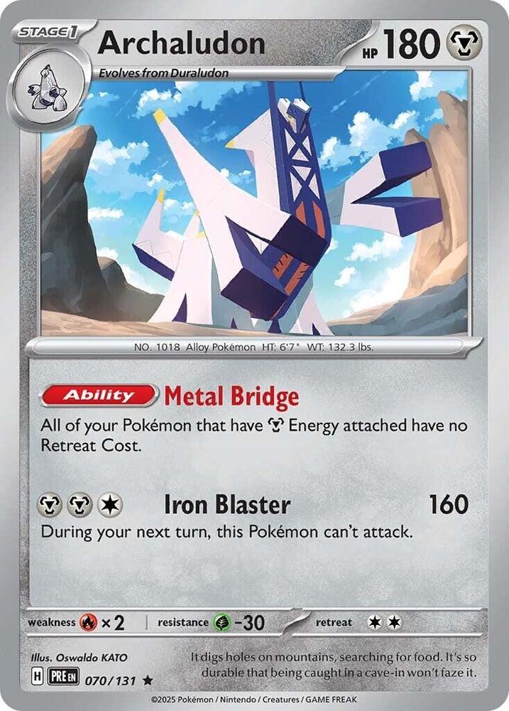 Archaludon [SV: Prismatic Evolutions] 070/131