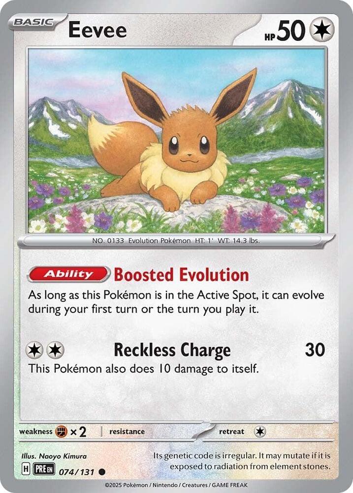 Eevee [SV: Prismatic Evolutions] 074/131