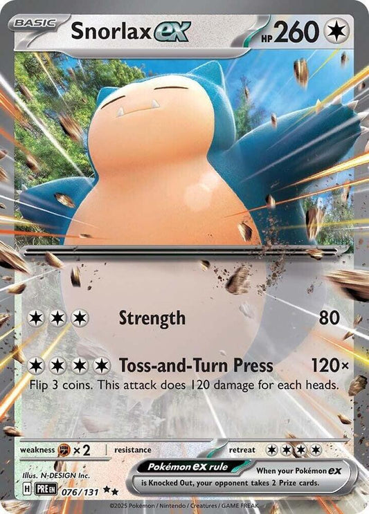 Snorlax ex [SV: Prismatic Evolutions] 076/131