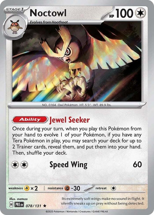 Noctowl [SV: Prismatic Evolutions] 078/131