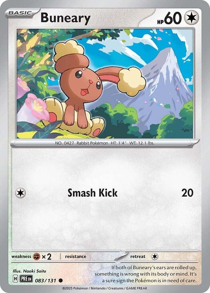 Buneary [SV: Prismatic Evolutions] 083/131