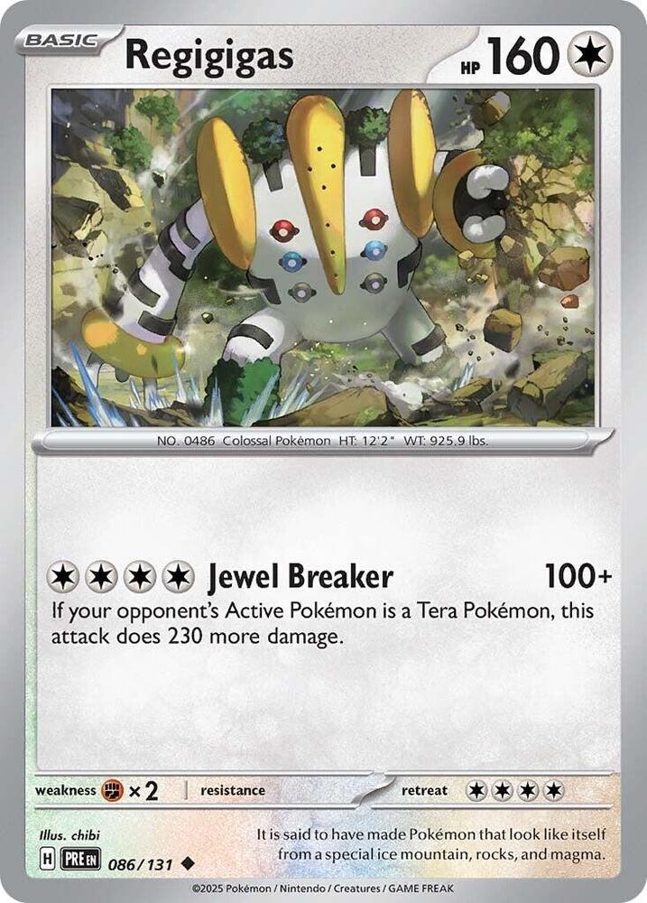 Regigigas [SV: Prismatic Evolutions] 086/131