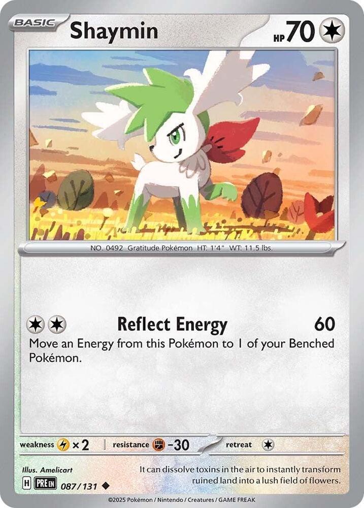 Shaymin [SV: Prismatic Evolutions] 087/131