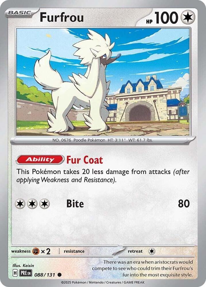 Furfrou [SV: Prismatic Evolutions] 088/131
