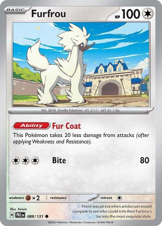 Furfrou [SV: Prismatic Evolutions] 088/131