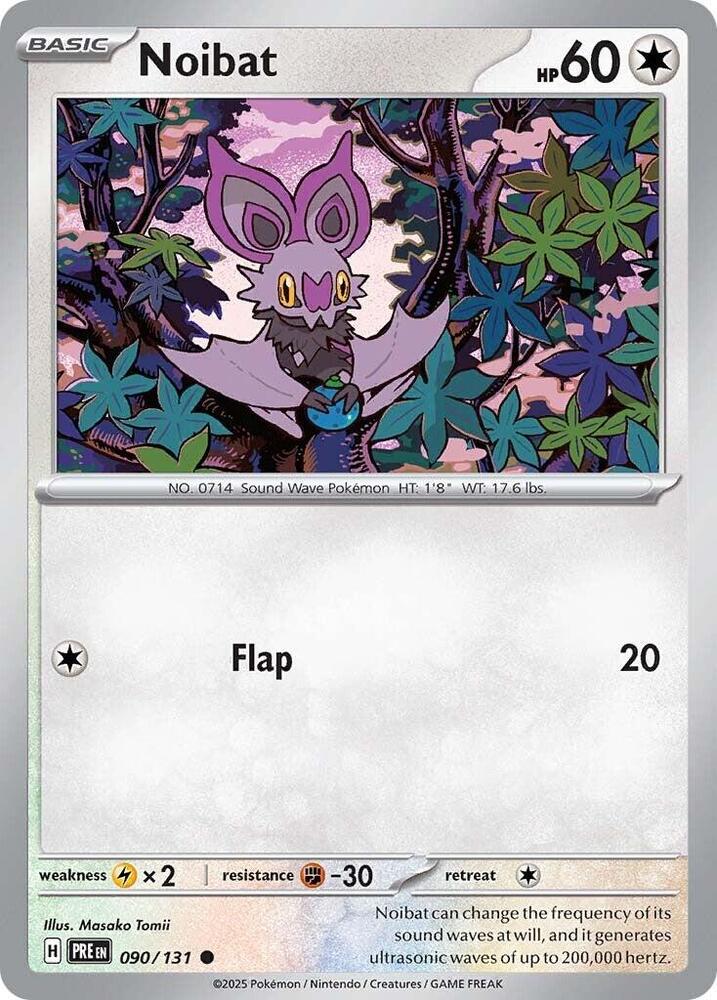 Noibat [SV: Prismatic Evolutions] 090/131