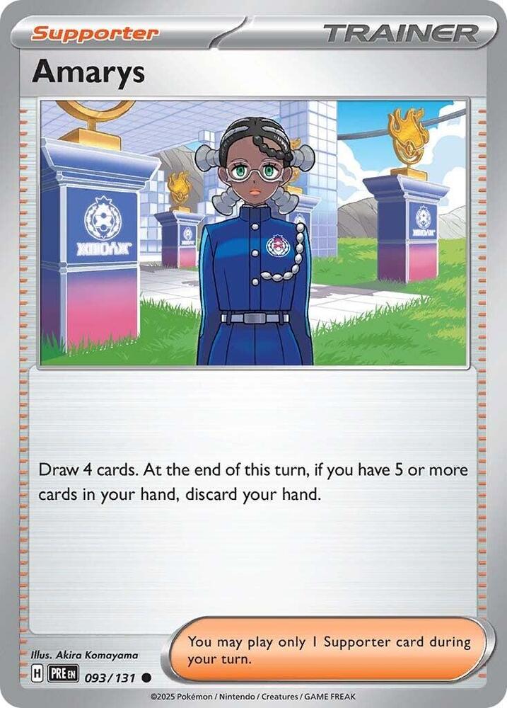 Amarys - 093/131 [SV: Prismatic Evolutions] 093/131