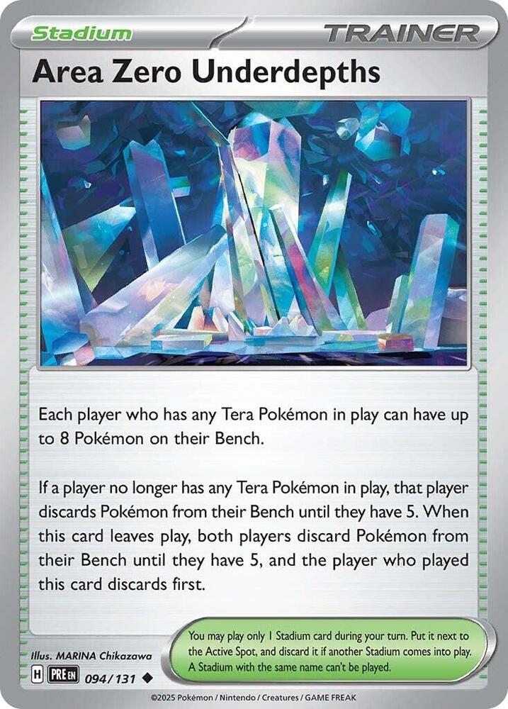 Area Zero Underdepths [SV: Prismatic Evolutions] 094/131