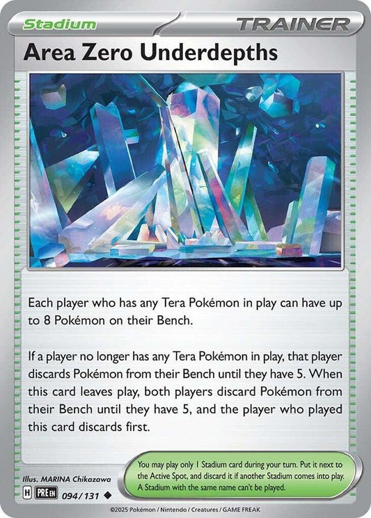 Area Zero Underdepths [SV: Prismatic Evolutions] 094/131