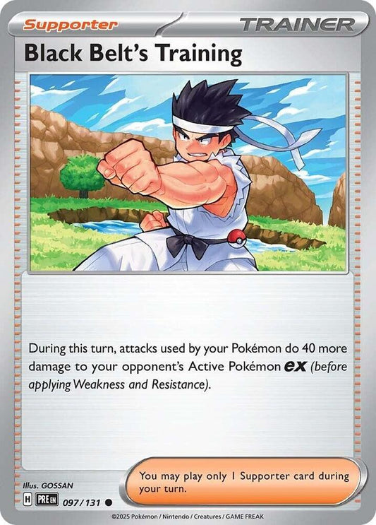 Black Belt's Training - 097/131 [SV: Prismatic Evolutions] 097/131