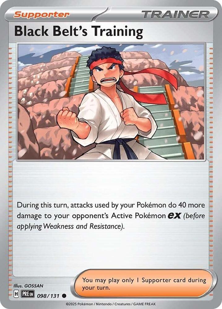 Black Belt's Training - 098/131 [SV: Prismatic Evolutions] 098/131