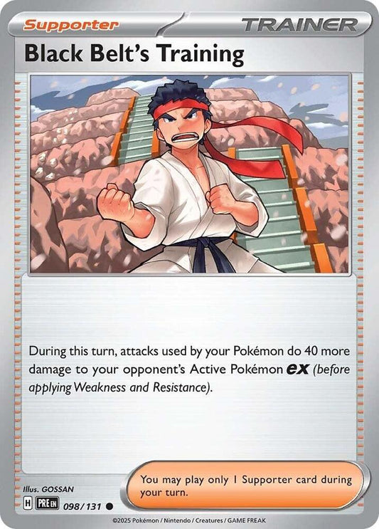 Black Belt's Training - 098/131 [SV: Prismatic Evolutions] 098/131