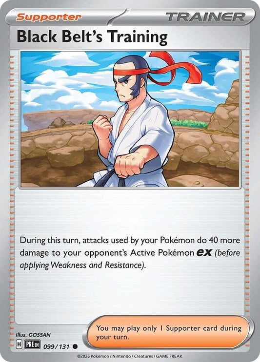 Black Belt's Training - 099/131 [SV: Prismatic Evolutions] 099/131