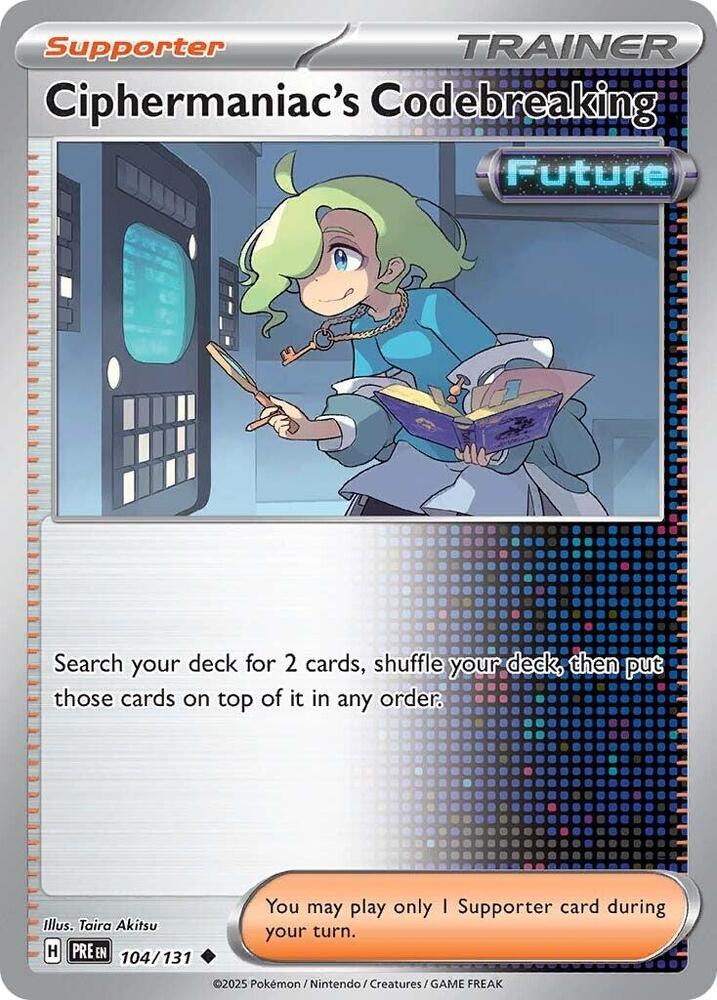 Ciphermaniac's Codebreaking [SV: Prismatic Evolutions] 104/131