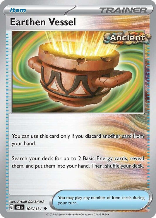 Earthen Vessel [SV: Prismatic Evolutions] 106/131