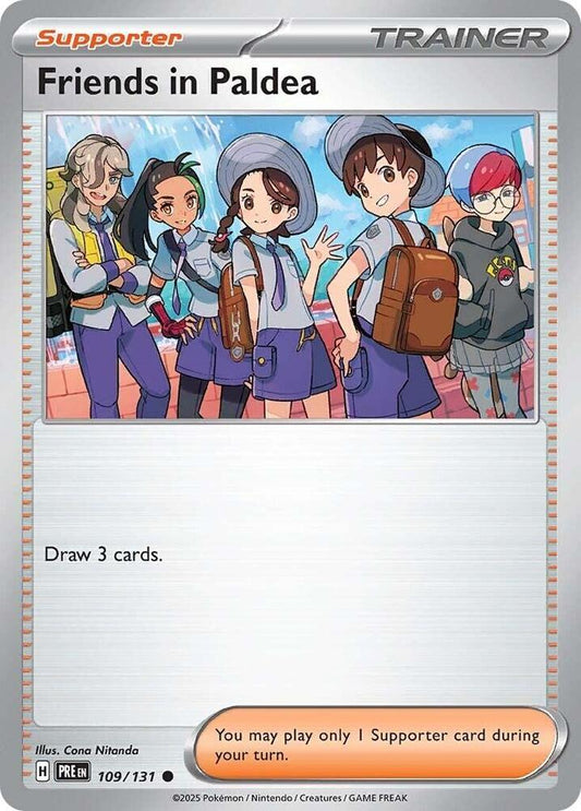 Friends in Paldea - 109/131 [SV: Prismatic Evolutions] 109/131