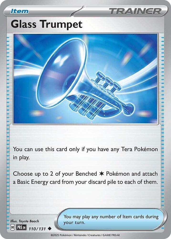 Glass Trumpet [SV: Prismatic Evolutions] 110/131