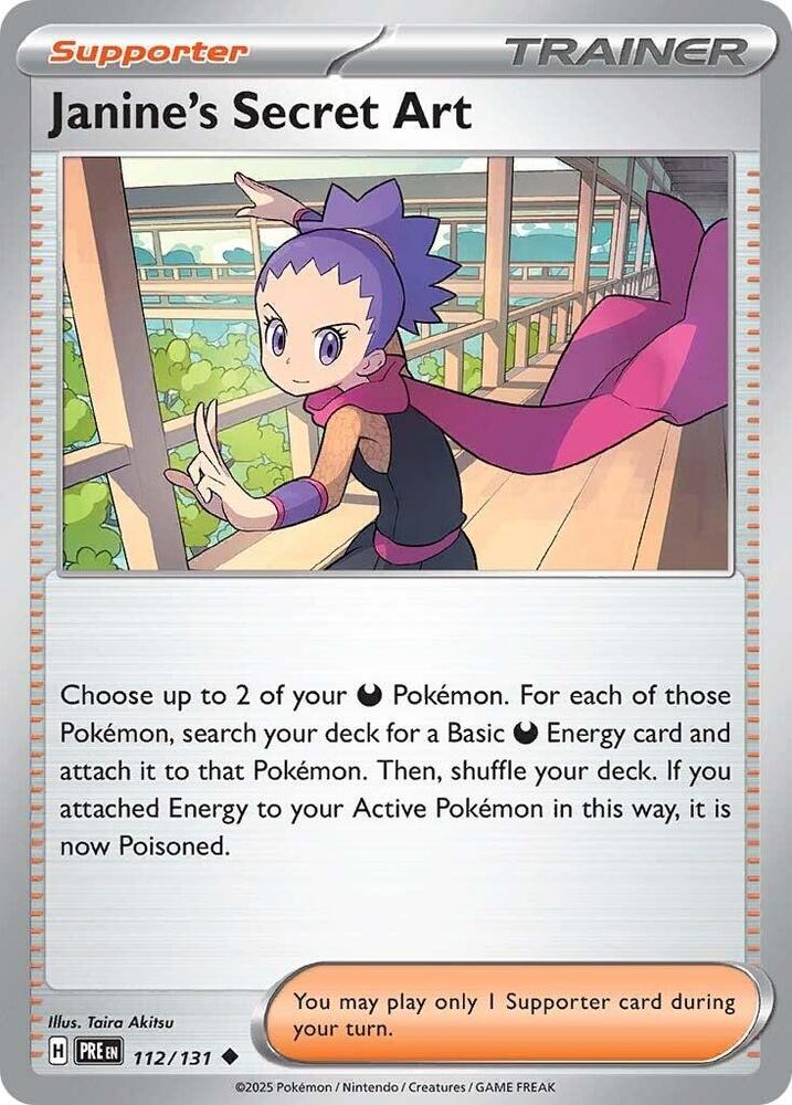 Janine's Secret Art - 112/131 [SV: Prismatic Evolutions] 112/131