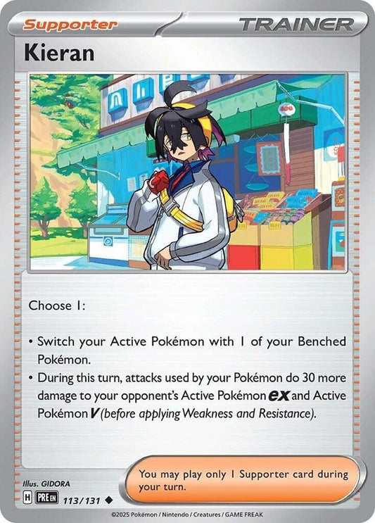 Kieran - 113/131 [SV: Prismatic Evolutions] 113/131