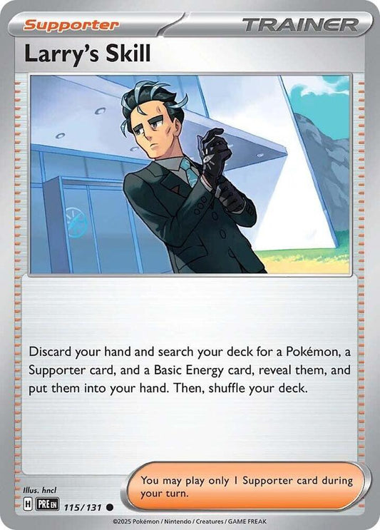 Larry's Skill - 115/131 [SV: Prismatic Evolutions] 115/131