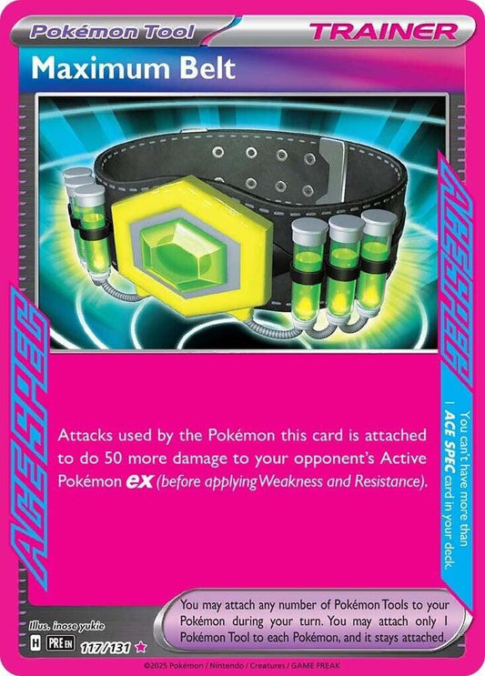 Maximum Belt [SV: Prismatic Evolutions] 117/131