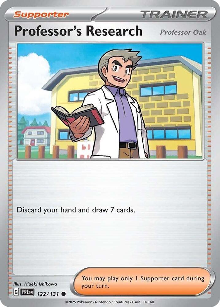 Professor's Research [Professor Oak] [SV: Prismatic Evolutions] 122/131
