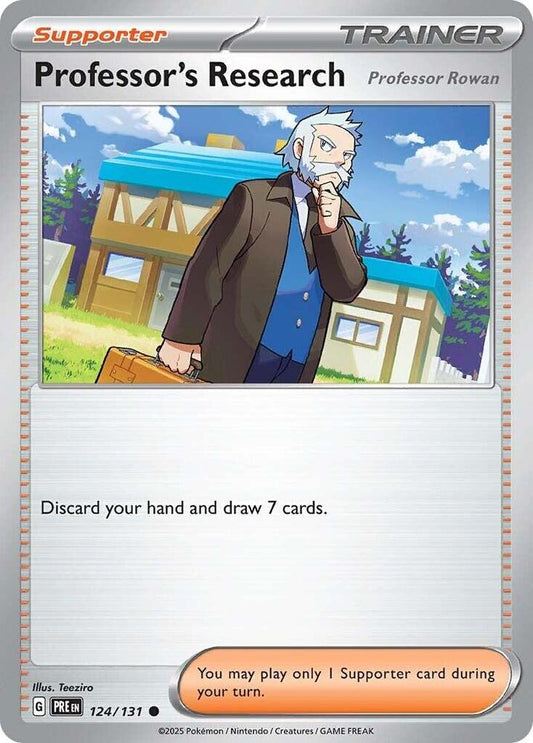 Professor's Research [Professor Rowan] [SV: Prismatic Evolutions] 124/131
