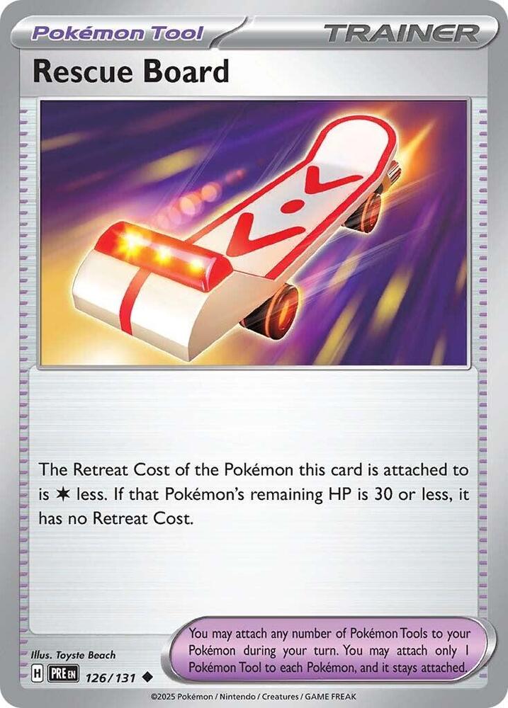Rescue Board [SV: Prismatic Evolutions] 126/131