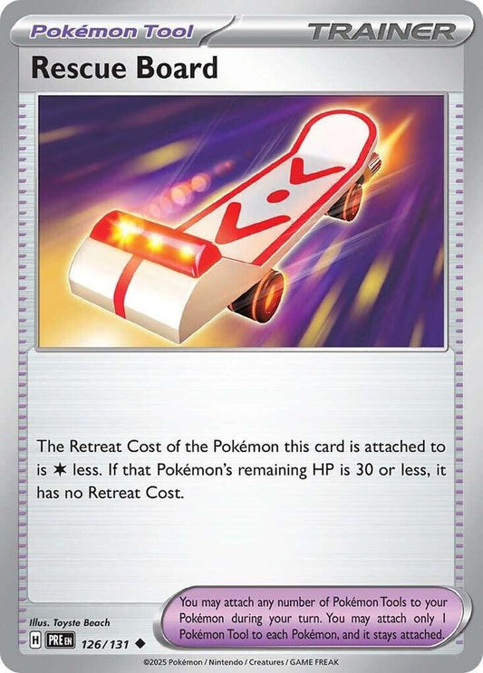 Rescue Board [SV: Prismatic Evolutions] 126/131