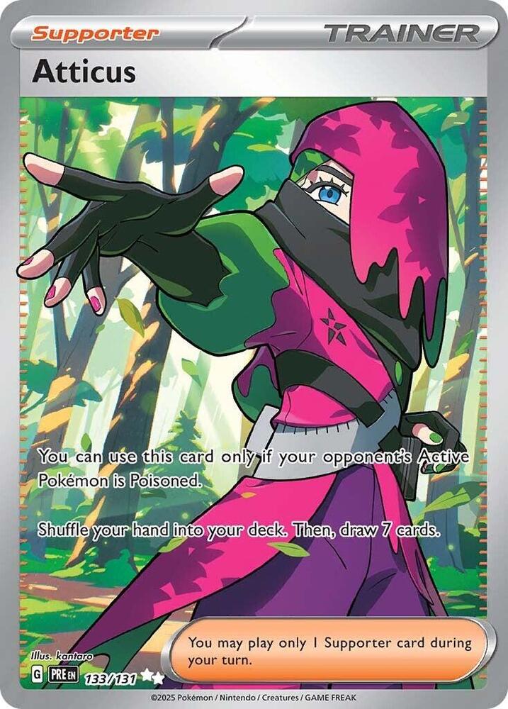 Atticus - 133/131 [SV: Prismatic Evolutions] 133/131