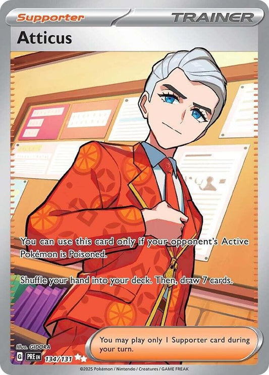 Atticus - 134/131 [SV: Prismatic Evolutions] 134/131