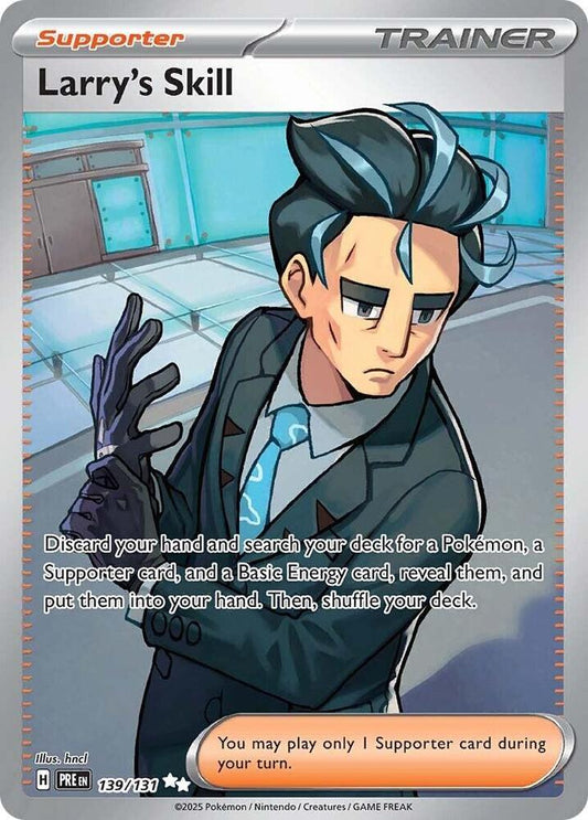Larry's Skill - 139/131 [SV: Prismatic Evolutions] 139/131