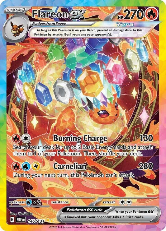 Flareon ex - 146/131 [SV: Prismatic Evolutions] 146/131