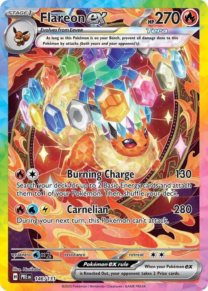 Flareon ex - 146/131 [SV: Prismatic Evolutions] 146/131