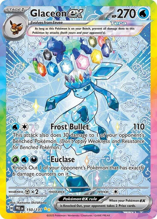 Glaceon ex - 150/131 [SV: Prismatic Evolutions] 150/131