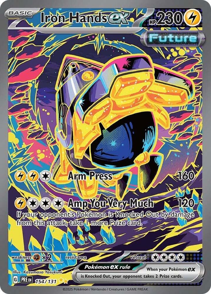 Iron Hands ex - 154/131 [SV: Prismatic Evolutions] 154/131