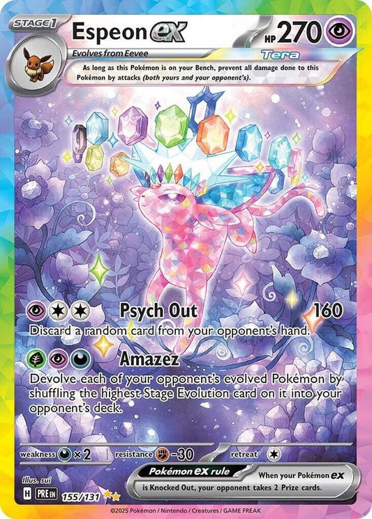 Espeon ex - 155/131 [SV: Prismatic Evolutions] 155/131