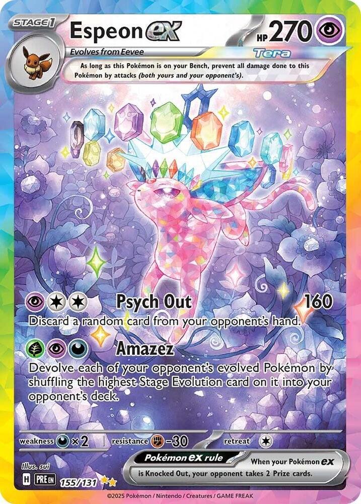 Espeon ex - 155/131 [SV: Prismatic Evolutions] 155/131