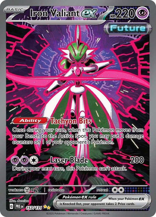 Iron Valiant ex [SV: Prismatic Evolutions] 157/131