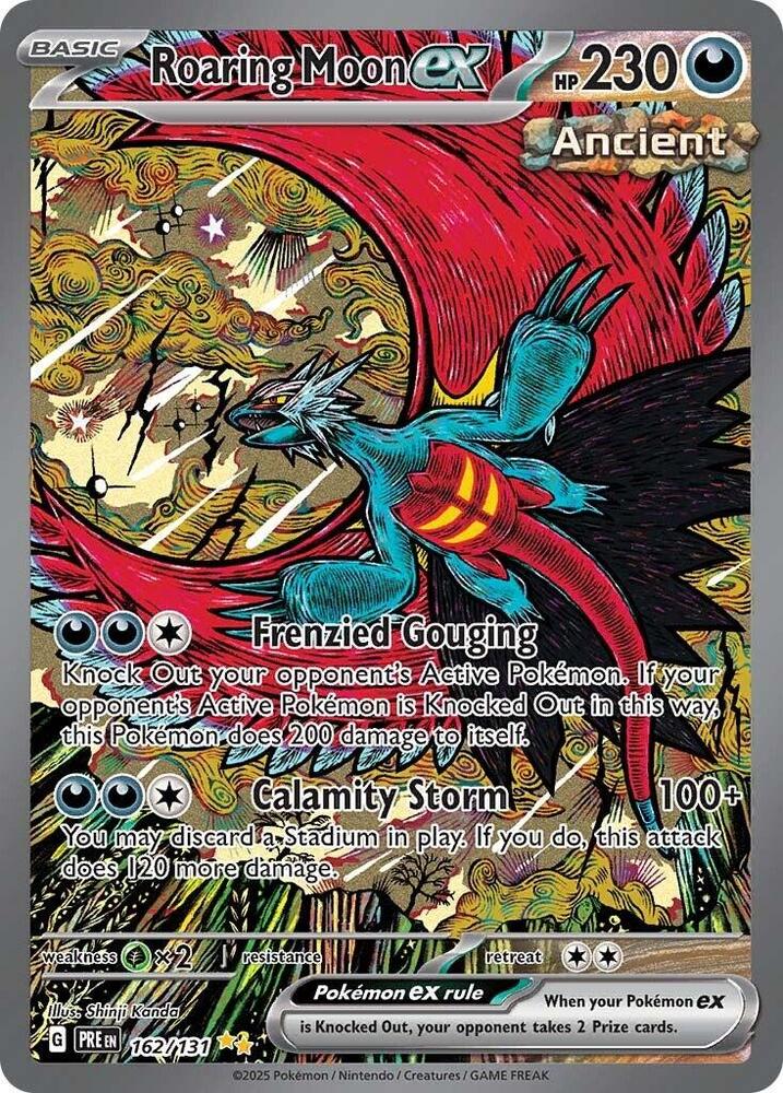 Roaring Moon ex [SV: Prismatic Evolutions] 162/131