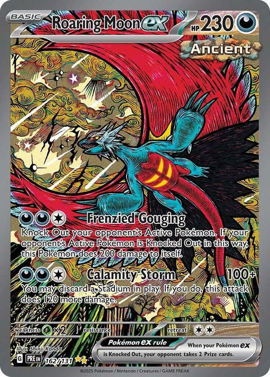 Roaring Moon ex [SV: Prismatic Evolutions] 162/131