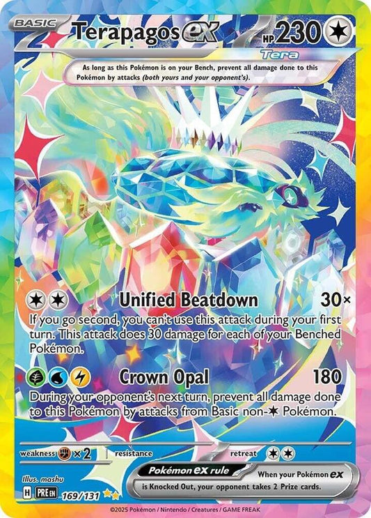 Terapagos ex - 169/131 [SV: Prismatic Evolutions] 169/131