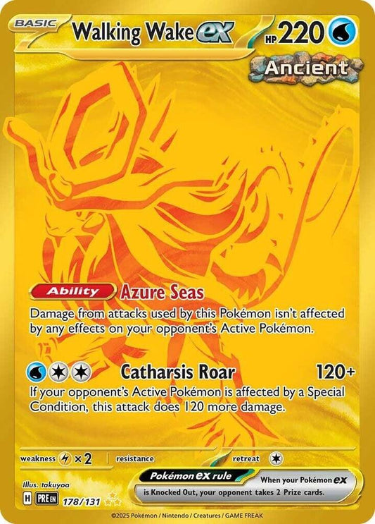 Walking Wake ex [SV: Prismatic Evolutions] 178/131