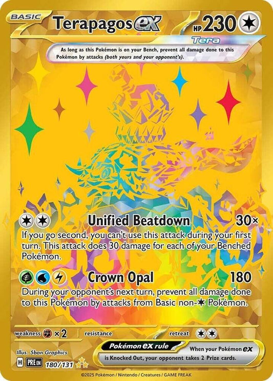 Terapagos ex - 180/131 [SV: Prismatic Evolutions] 180/131