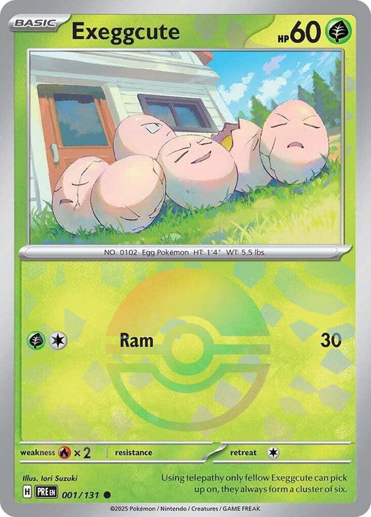 Exeggcute (Poke Ball Pattern) [SV: Prismatic Evolutions] 001/131