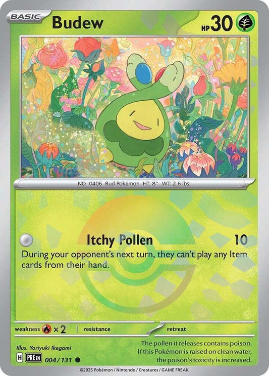 Budew (Poke Ball Pattern) [SV: Prismatic Evolutions] 004/131