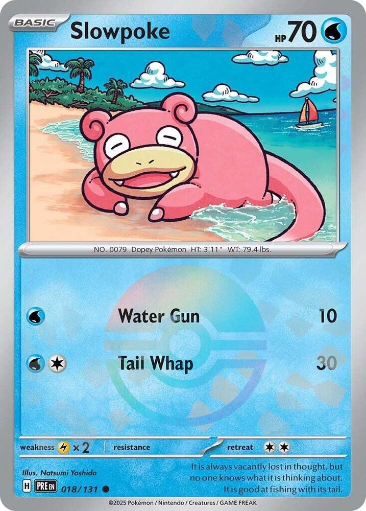 Slowpoke (Poke Ball Pattern) [SV: Prismatic Evolutions] 018/131