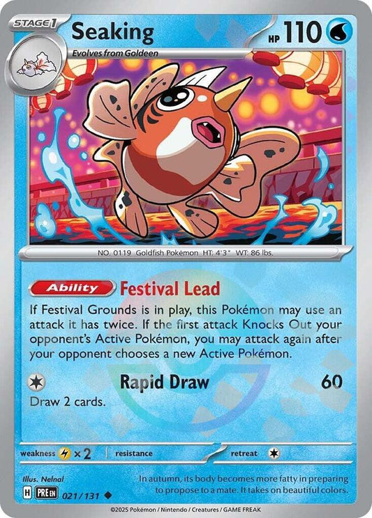 Seaking (Poke Ball Pattern) [SV: Prismatic Evolutions] 021/131