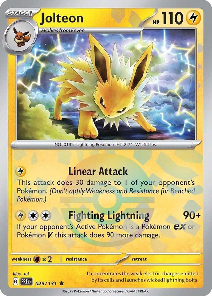 Jolteon (Poke Ball Pattern) [SV: Prismatic Evolutions] 029/131